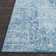 Tapis bleu foncé / bleu sarcelle Hillsby