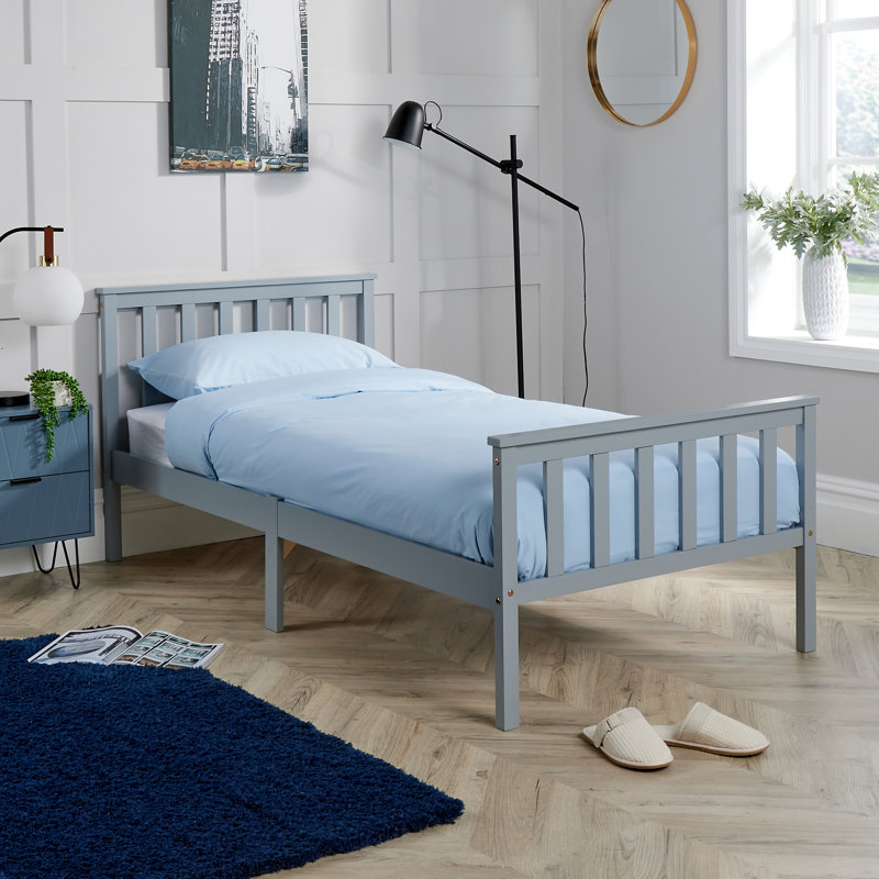 Koelb Bed, Small Double (4'), Gray