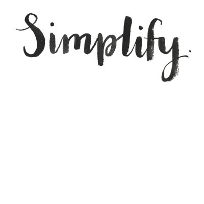 Simple Mantras IV by Grace Popp - Wrapped Canvas Print