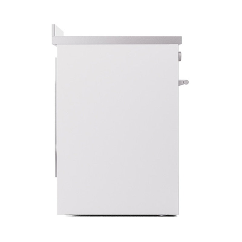 Cuisinière à induction 30 po ILVE Professional Plus II, Blanc / acier inoxydable