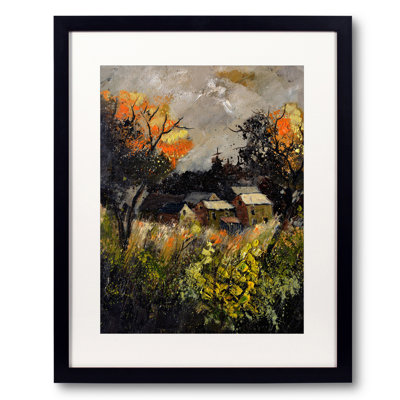 Remote Houses Print by Pol Ledent