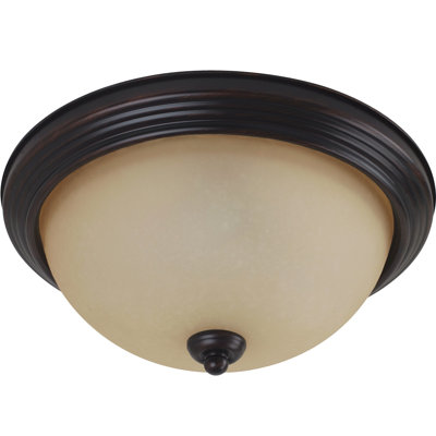 Geary Three Light Ceiling Flush Mount from Generation Lighting 