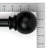 Havsa Steel Adjustable Single Curtain Rod-868833836