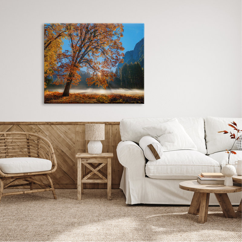 Picture Frame Photograph on MDF, Wrapped Canvas, 48" W x 36" H