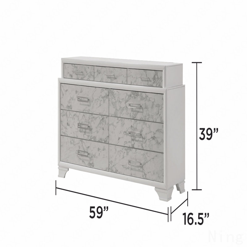 Commode de style moderne en bois