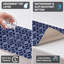 Doublure de tablette et de tiroir de qualité supérieure, tissu rembourré épais, absorbant, imperméable, antidérapant, non adhésif, doublures pour armoires de cuisine, armoires (bleu marine indigo) (12 po x 59 po) (fabrication américaine)-56614948-101170186