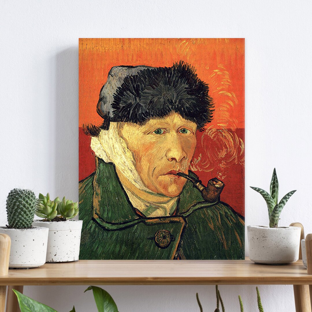 Leinwandbild Selbstbildnis von Vincent van Gogh