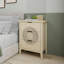 Commode à 3 tiroirs avec poignées en métal pour une élégance et une organisation accrues dans n'importe quelle pièce