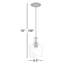 Luminaire suspendu en verre 1 lumière Dollie-1526828128