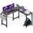 L Shaped Reversible Desk with CPU Stand-509571772