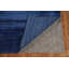 Tapis bleu tribal Gabbeh 9 x 11