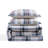 Tommy Hilfiger Waterbury Plaid Cotton Blue Duvet Cover Set-113930641-113930640