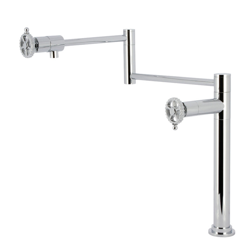 Robinet remplisseur Kingston, Chrome poli