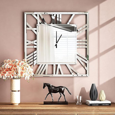 Glass Wall Clock