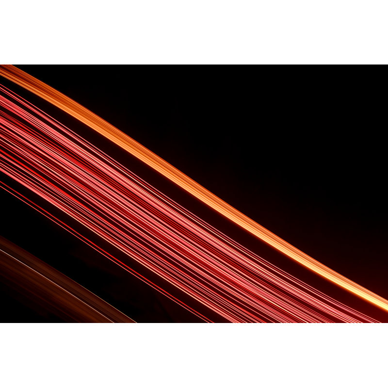 Firework Light Trails - Wrapped Canvas Print, 30cm H x 46cm W x 3.8cm D
