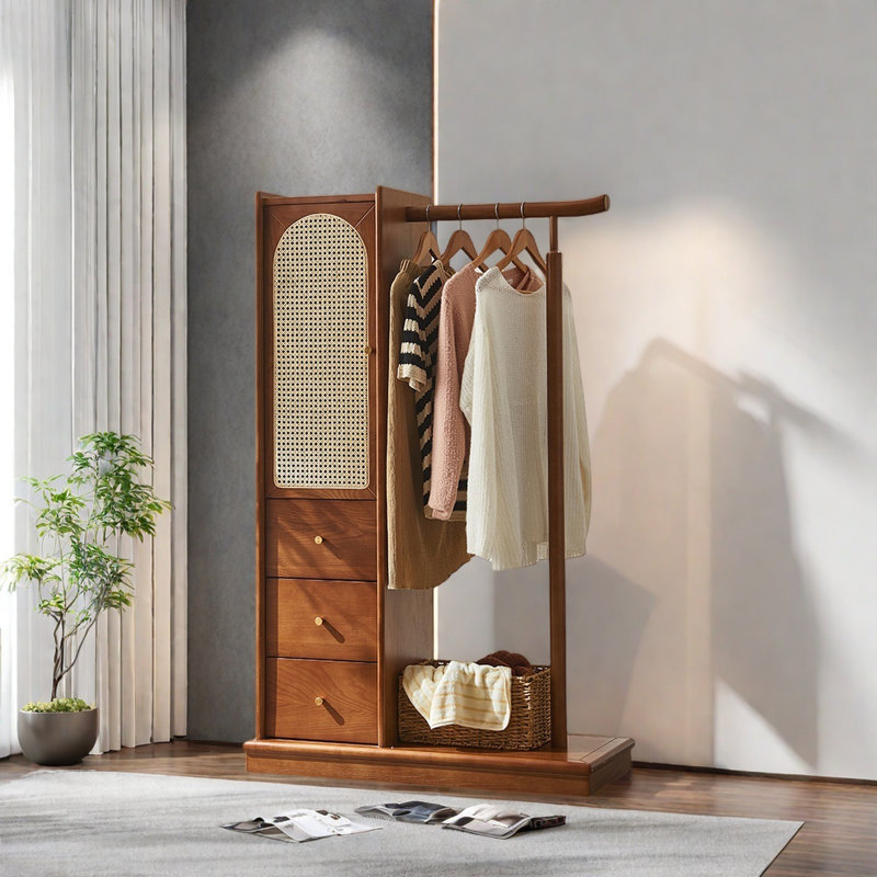 Armoire à 3 tiroirs Ash & Rattan