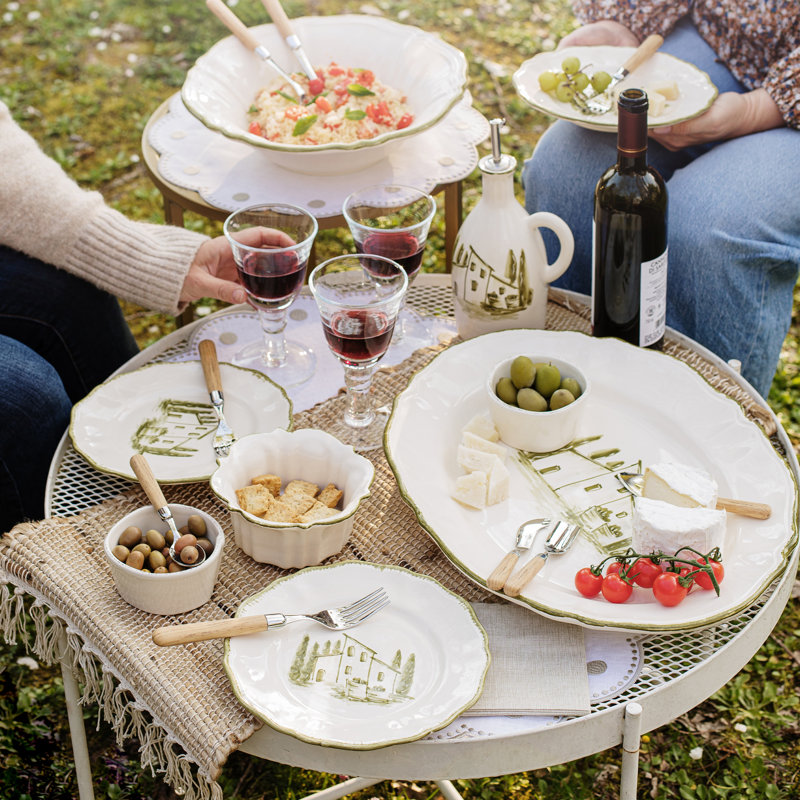 Borgo Salad/Dessert Plate
