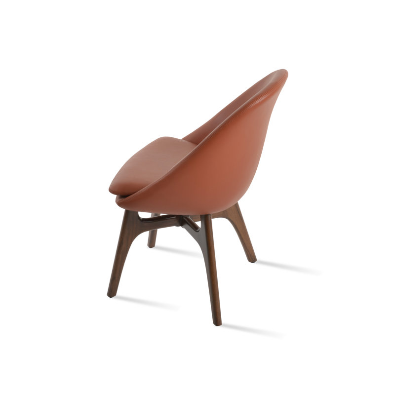 Chaise en bois Avanos, Cannelle