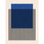 Blue Striped Geometry Print-614000000-614000014-614000057