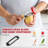 Vegetable Peeler With Storage Container With 3 Interchangeable Blades