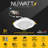 Adjustable Downlight 6'' Selectable Color Temperature Dimmable IC Rated LED Canless Recessed Lighting Kit-59898979