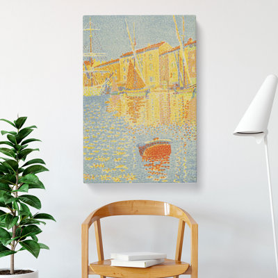 The Buoy Vol.1 by Paul Signac - Wrapped Canvas