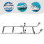 Échelle rabattable pliante pour bateau 5,97 lb