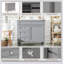Meuble-lavabo moderne 36 po avec lavabo supérieur-1705971140