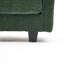 Rétro foncé pour appartement, revêtement en chenille, mobile, module de banc, adaptable au bureau 3 - siège avec rangement revêtu de chenille, conception en L, boulochage