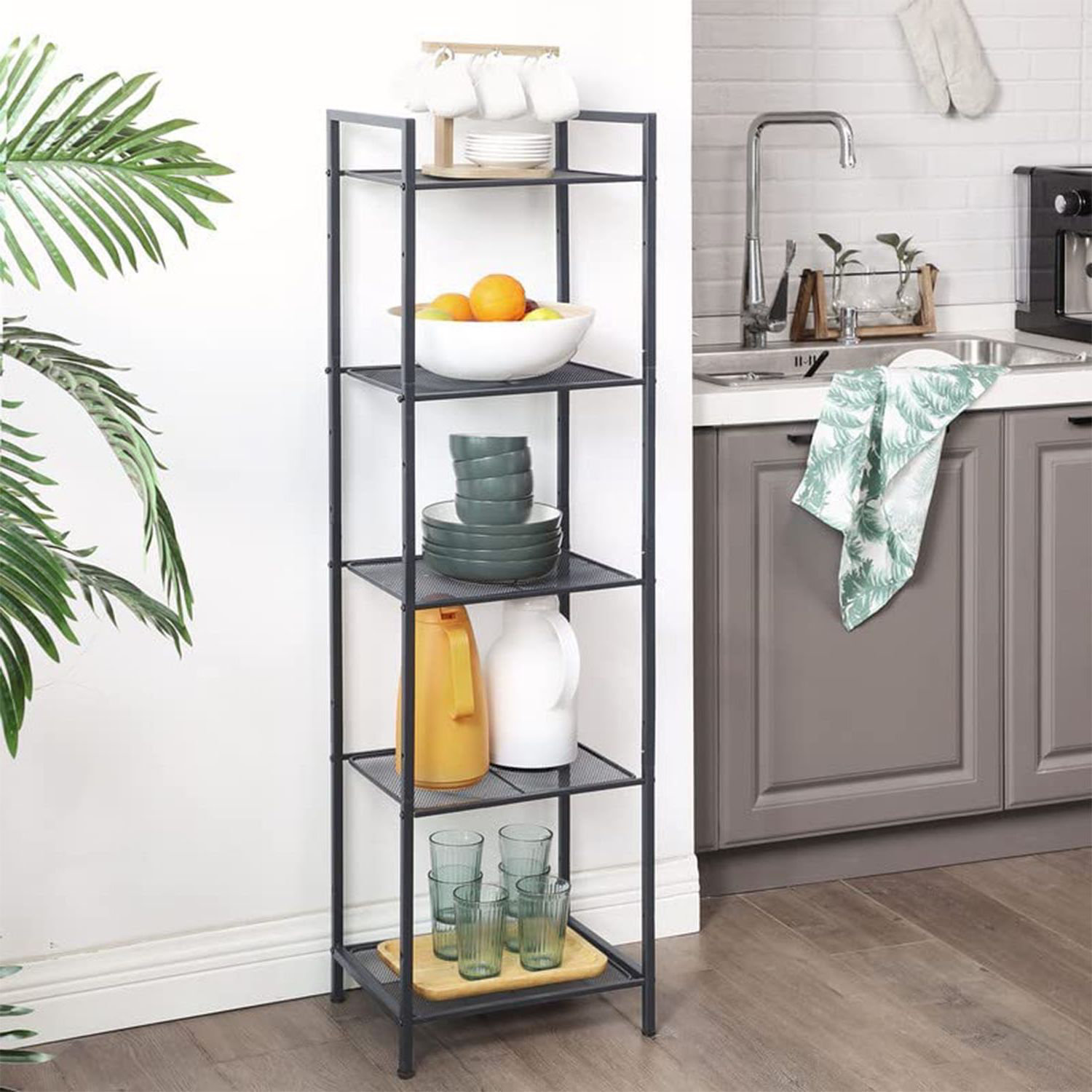 Rebrilliant Metal Freestanding Bathroom Shelves & Reviews