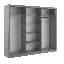 Neeyah 3 Door Manufactured Wood Wardrobe-2090606398