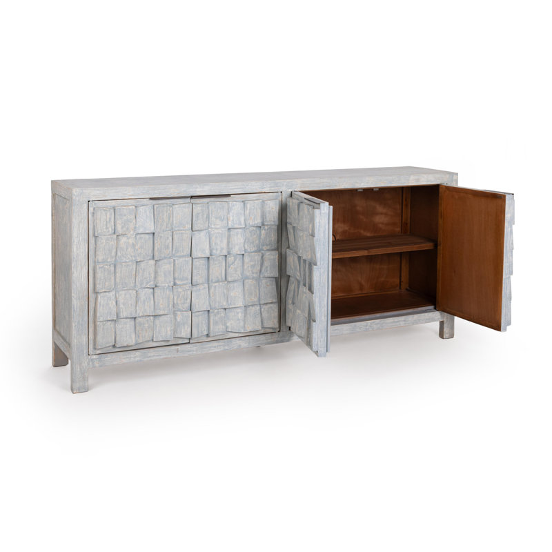 Astrid 86'' W Buffet, Tan Oak