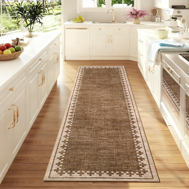 Area Rugs for Living Room Washable Rugs Non Slip Stain Resistant Bordered CarpetFoldable Rugs for BedroomDining RoomNursery