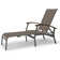 Askar Outdoor Rust-Resistant Metal Chaise Lounge