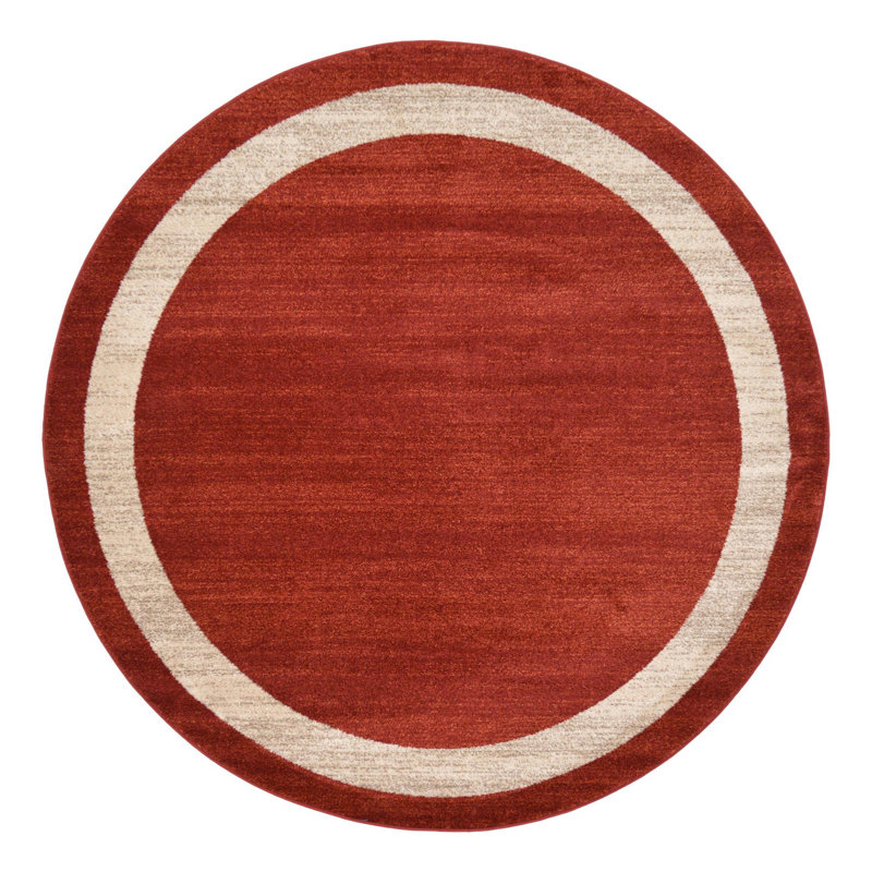 Songul Indoor Rug, Round 6'1" x 6'1"