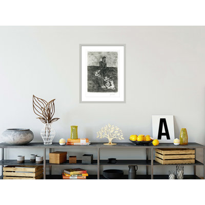 «The Poor» par Pablo Picasso, impression giclée sur cadre