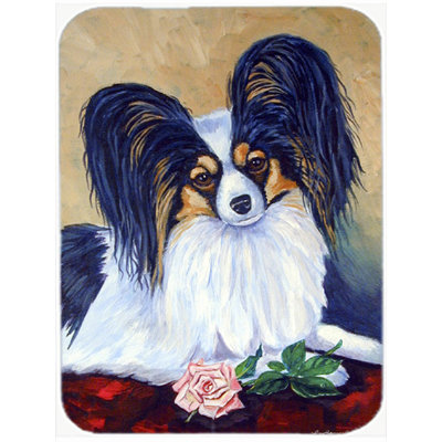 Planche à découper en verre « Papillon a Rose for You » East Urban Home