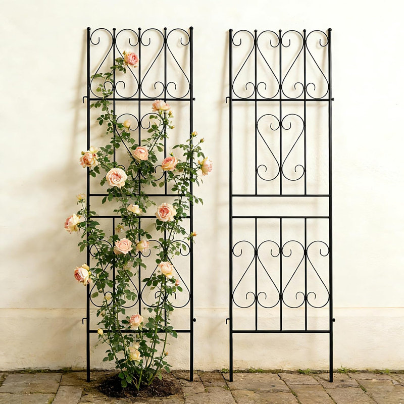 98cm H x 54.5cm W Metal Gothic