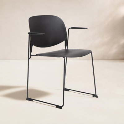 Calvin Premium All-Weather Wicker Outdoor Stacking Dining Armchair with Cushion