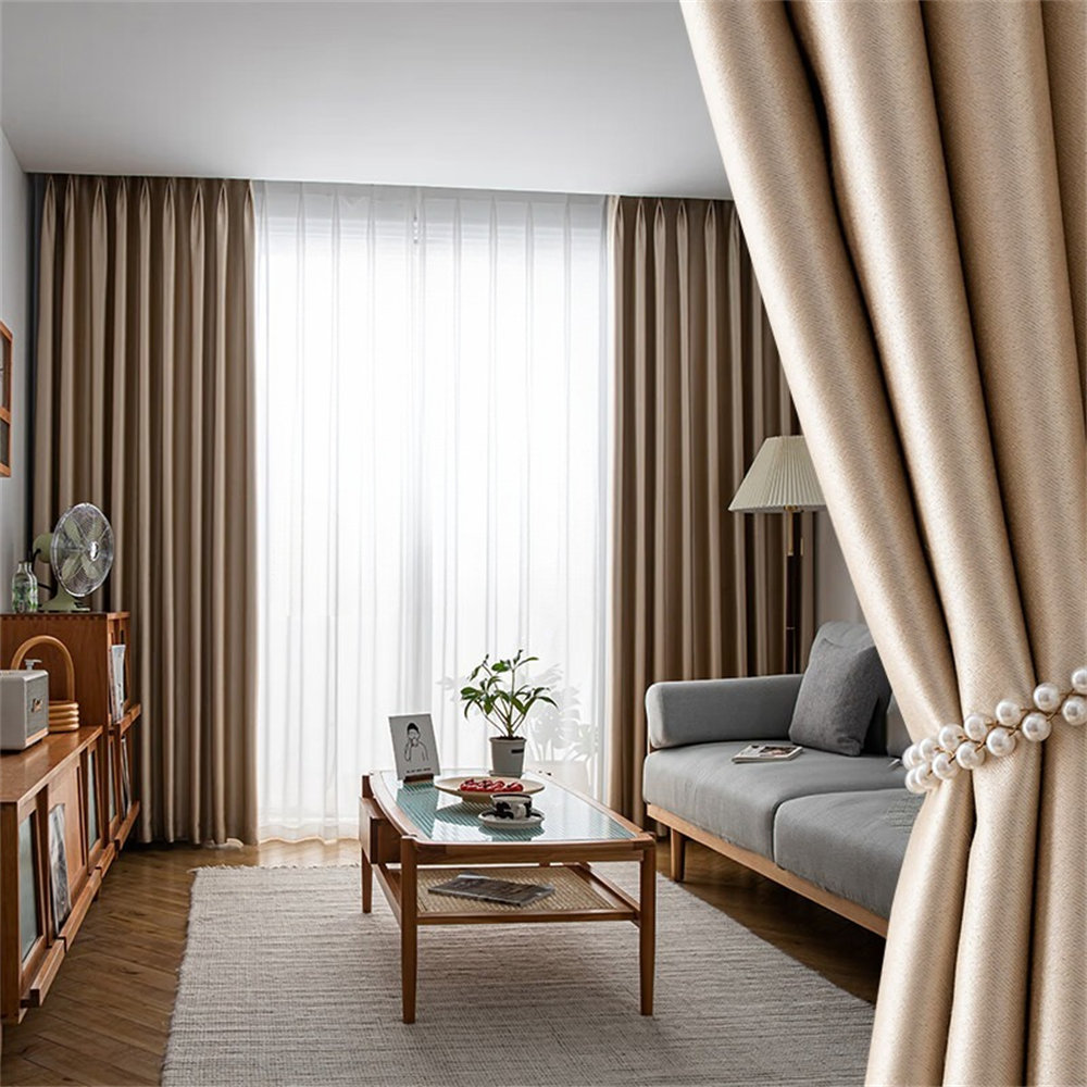 Hokku Designs Blackout Curtain - Ready-Made Fabric Drapery For Bedroom ...