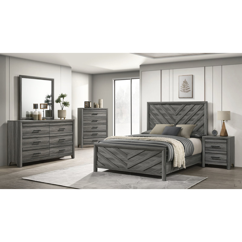 Miroir de style moderne en bois