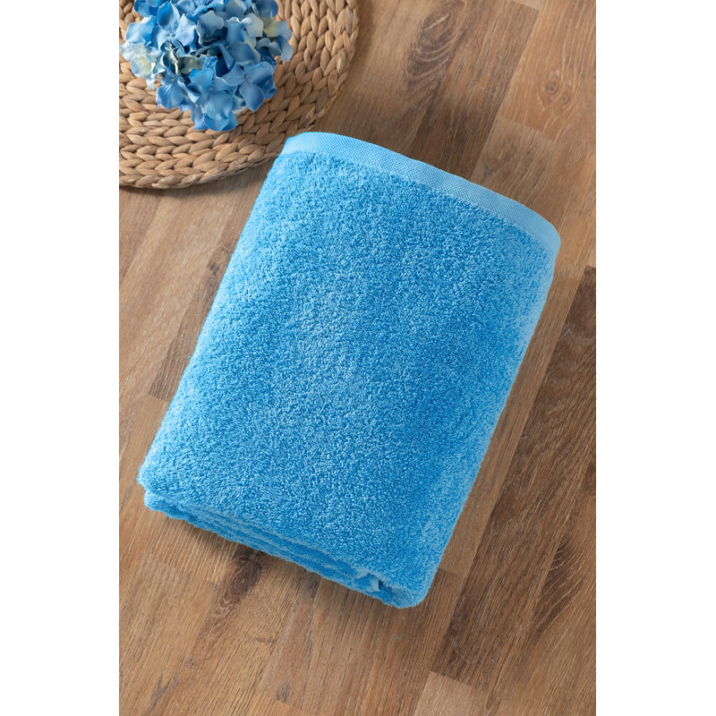 Midweight Bath Sheet, Blue