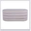 Banc en velours avec rangement, conception simple, confortable et durable, banc multifonctionnel
