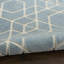 Tapis intérieur ivoire moderne lavable 2 pi x 3 pi Nourison-117659676