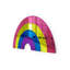 Décoration murale miroir arc-en-ciel en acrylique-460453401