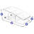 Medium Fridge Organizer on Wheels-1129668138