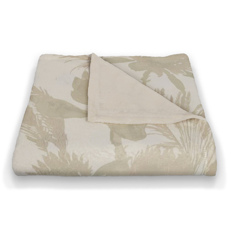 Hand Woven Throw Blanket, Cream