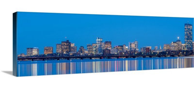 «Boston City Skyline at Night», impression