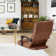Isabelle & Max Caceres Reclining Floor Game Chair in Grey