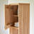 Jonàk Solid Wood Freestanding Linen Cabinet